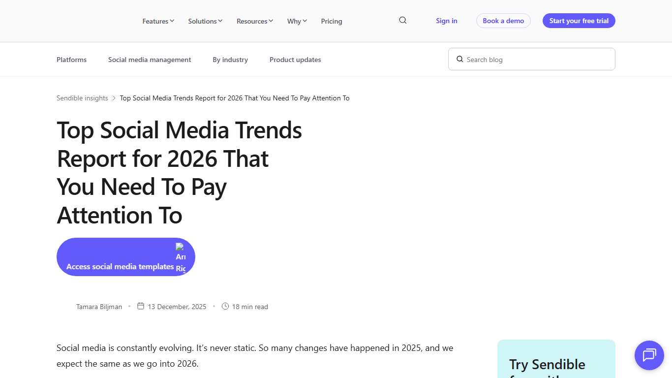 Top Social Media Trends Report for 2026 That You Need To Pay Attention To