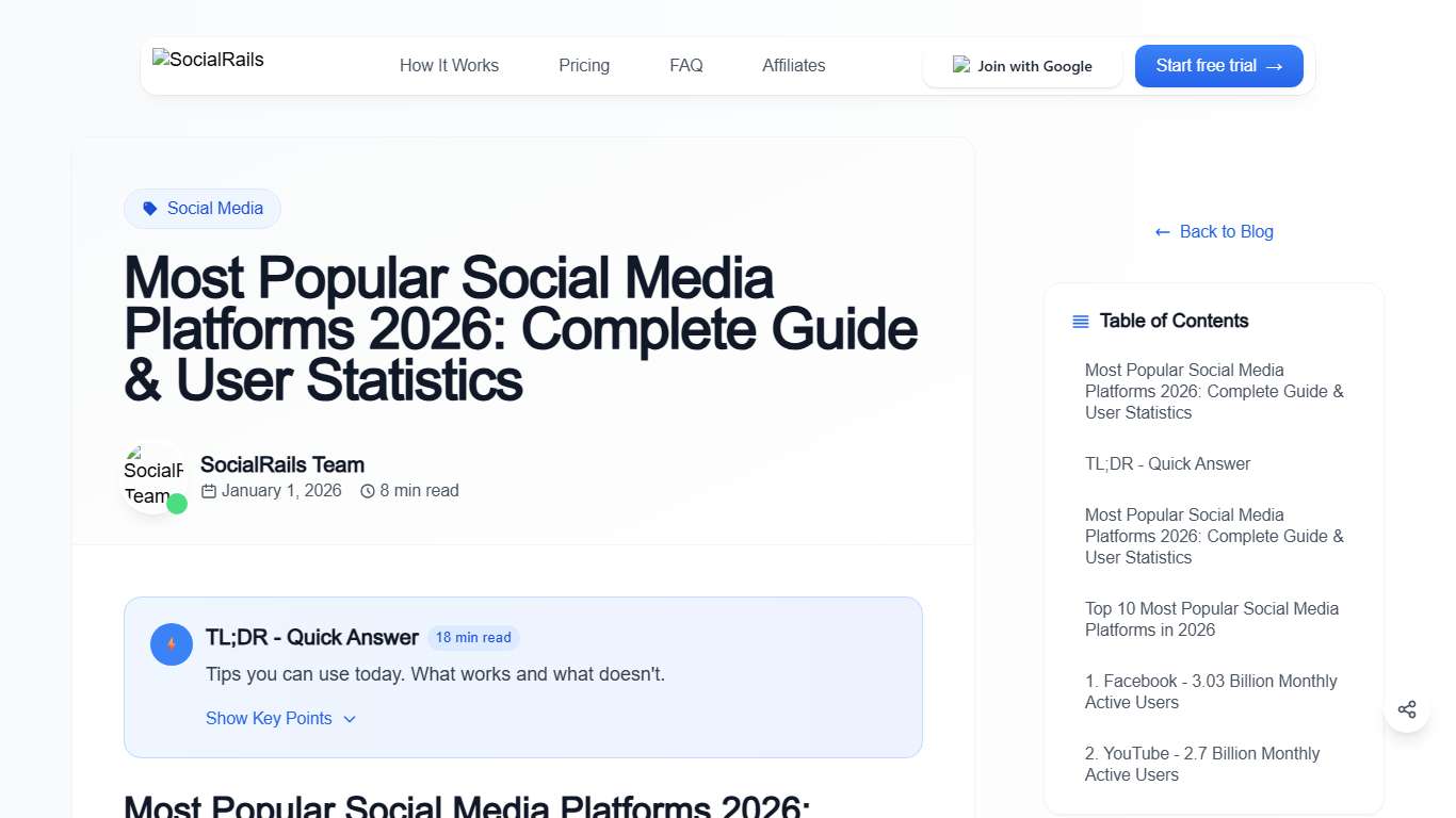 Most Popular Social Media Platforms 2026: Complete Guide & User Statistics